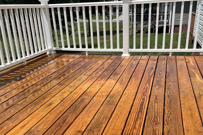 Deck Staining